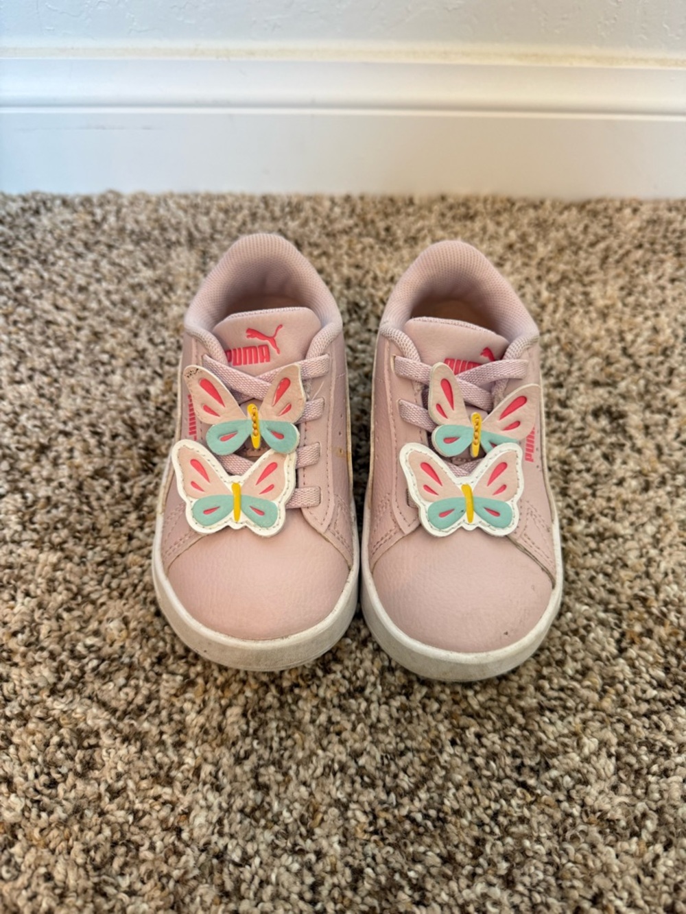 Puma Kids Pink Sneakers